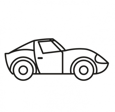 Дитяча розфарбовка для малюків "Авто" 403426, 8 сторінок