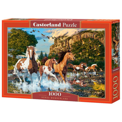 Пазли Коні на природі, 1000 елем. Castorland C-104789