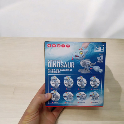 Конструктор з викруткою Динозавр: Анкілозавр, світло, звук DINOSAURS'ISLAND TOYS RS019C/RS019B/RS019F/RS01