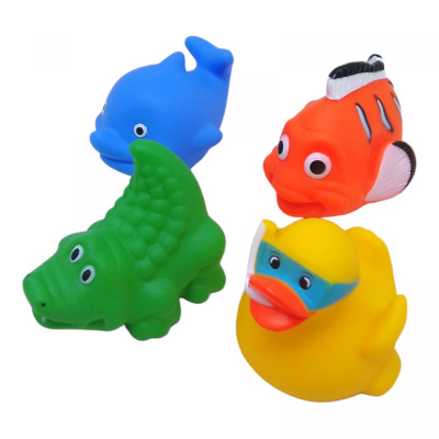 Набір для купання Водяні мешканці, 4 шт Bibi Toys 760929BT