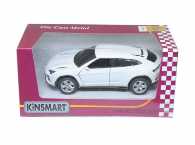 Машинка KINSMART Lamborghini Urus (біла) Kinsmart KT5368W