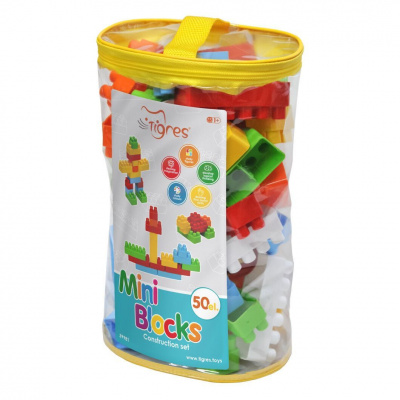 Конструктор Mini Blocks (50 елем) TIGRES 39981