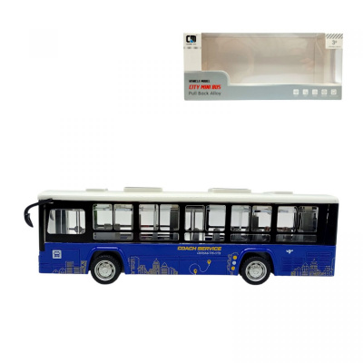 Автобус металопластик, (СИНІЙ) CHENGMEI TOYS CLM0771A
