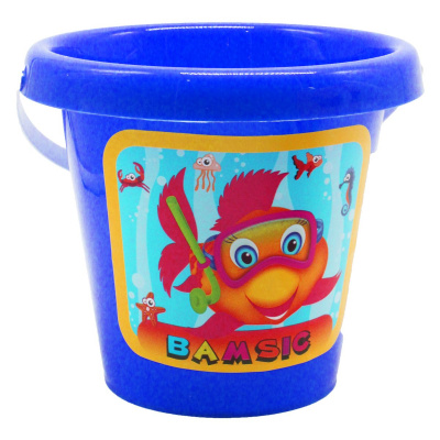 Відро для піску Класик - 1 (синє) Bamsic 012/7