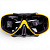 Маска для плавання 17x7,5 см YG Toys (ЖОВТИЙ) YG Toys 6816BL