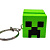 Брелок 3d друк КРІПЕР-КЛІКЕР (одна КНОПКа), Майнкрафт / Minecraft, KEYCHAIN MIC KCHN137