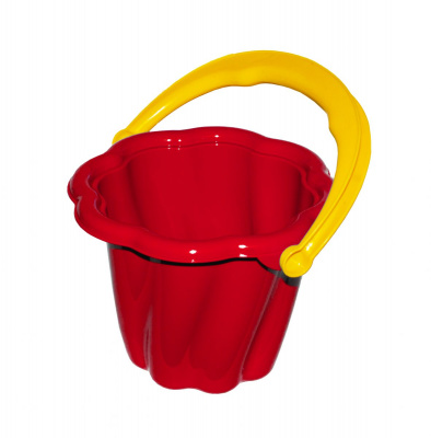 Відро Ромашка (червоне) Colorplast 1142