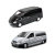 Машинка металева- Mercedes-Benz Vito (асорті сріблястий, чорний1:32) Bburago 18-43028