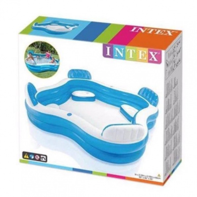 Басейн Сімейний 2.29х2.29х.66 см, в коробці Intex 56475