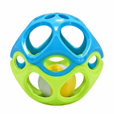 Брязкальце Oball куля (БЛАКИТНО-ЗЕЛЕНИЙ) ENYUANDA 3607