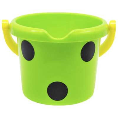 Відро пластикове Горошок (зелене) М.Тoys 23247