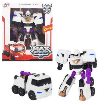 Трансформер Max Robot, білий Ziyu Toys L015-33