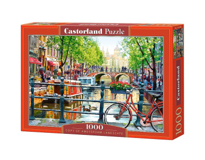 Пазли Амстердам, Copy of Amsterdam landscape, 1000 ел Castorland С-103133