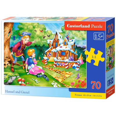 Пазли Пряничний будиночок, 70 елементів Castorland B-070145