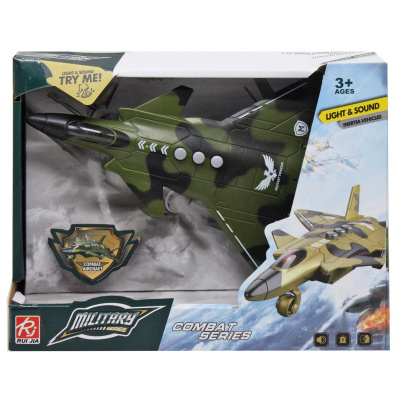 Літак військовий Military (зелений) RUI JIA RJ6827
