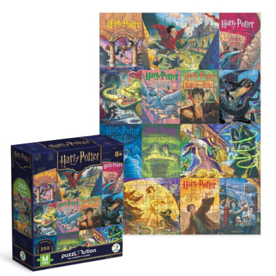 Пазл класичний "Harry Potter Книжкові обкладинки" 200657, 250 елементів