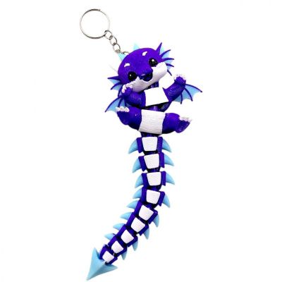 3D Брелоки FLEXI DRAGON LONG TAIL/ ДРАКОН ХВОСТИК KEYCHAIN, 3D друк OYTOY 05076100