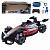 Машинка на радіокеруванні Гоночний болід, пульт, браслет, с димом (паром), червона JIMYOO JY-3003