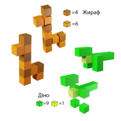 Картина-мозаїка 3D Піксель, (створення об’ємних 3D-моделей) Riviera Blanca КМ-002
