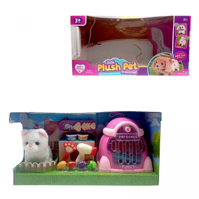 Ігровий набір «Улюбленець кошеня» (БІЛИЙ) MIC LK004C