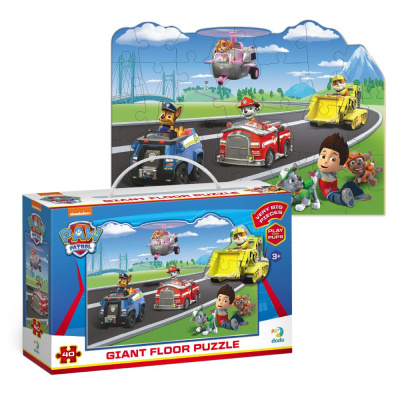 Великий пазл на підлогу Paw Patrol (40 деталей) Dodo 200467