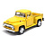 Машинка металева Ford F-100Pickup 1956, жовтий Kinsmart KT5451W