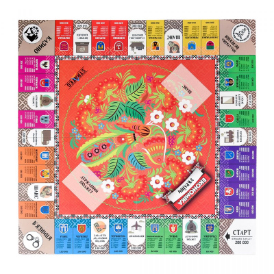 Настільна гра Strateg Економіка України Strateg 31029