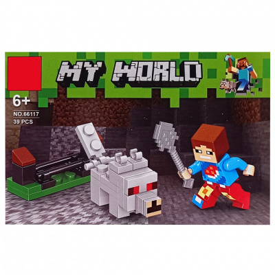 Конструктор дитячий "Minecraft" 66117-4, 38 деталей
