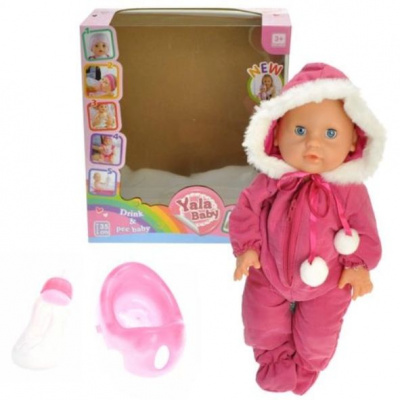 Пупс з аксесуарами Yale Baby, в зимовому костюмі Yale Baby YL1989E