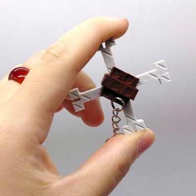 3D Брелоки ROBLOX BONE BLOSSOM / ФРУКТ КІСТКА GAG, Keychain, 3D друк OYTOY 02014100