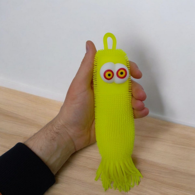Іграшка антистрес зі світлом Кальмар (19 см), рожевий MIC M-Hedgehog