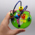 Пальчиковий лабіринт WToys, деревʼяний, в коробці (ЗЕЛЕНИЙ) MIC 70544