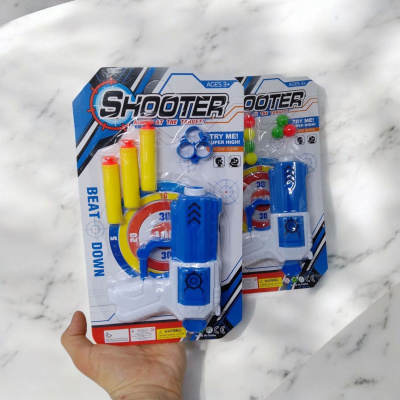 Пістолет-бластер Shooter, поролонові патрони MIC 142-1-2