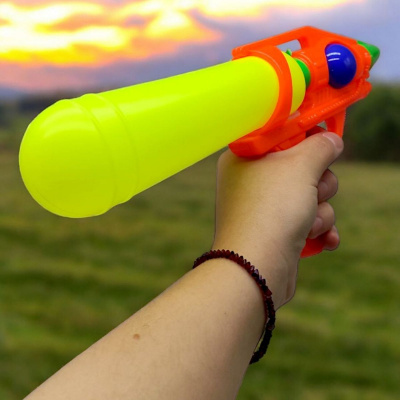 Водний пістолет, довжина 28 см (помаранчевий) MIC KA-23-2059