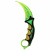 Сувенірний ніж Керамбіт: Dragon Glass Emerald Сувенир-Декор SO2CARDE
