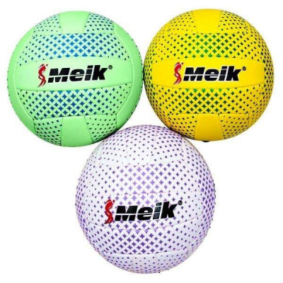 Мʼяч волейбольний Meik PVC 280 г (ЖОВТИЙ) MIC BT-VB-0105