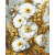Картина по номерах з фарбами металік Благородні квіти 40x50 см Origami LW3336