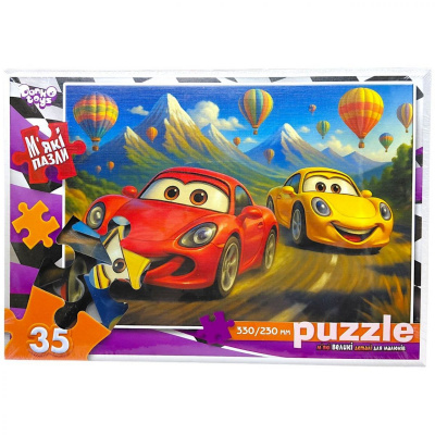 ДИТЯЧІ МʼЯКІ ПАЗЛИ 35 ЕЛЕМЕНТІВ (ТАЧКИ) Dankotoys S35-11-01,02,03,04...16