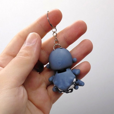 3D Брелоки CUTE SPIDER / ПАВУЧОК KEYCHAIN, 3D друк OYTOY 03021110