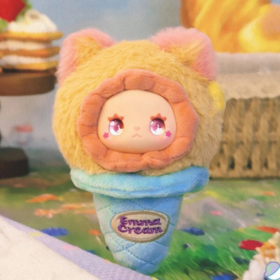 Колекційна м'яка іграшка з кільцем Морозивко Pop Top MJ-000095 Lucky Emma серії "Scoop Ice Cream"
