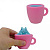 Іграшка-антистрес Білочка в чашці (рожевий) MIC C52921