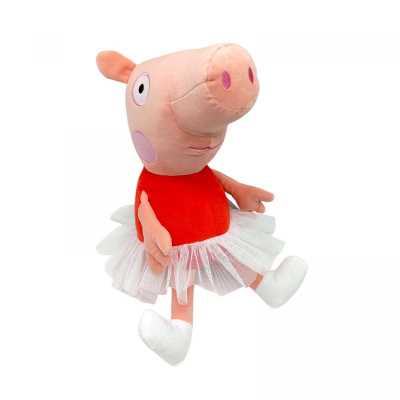 Мʼяка іграшка Свинка балерина 36 см. Kinder Toys 00098-9