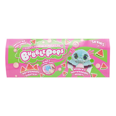 М’яка іграшка з ароматом Bubble Pops міні. Кавуневий аксолотль (34 см) Bubble Pops 2312004/9