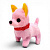 Інтерактивна іграшка собачка Чихуахуа РОЖЕВА MIC MS 1953