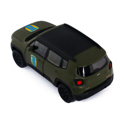 Машинка металева із серії Шеврони Героїв - JEEP Renegade Trailhawk - Айдар TechnoDrive 250351W