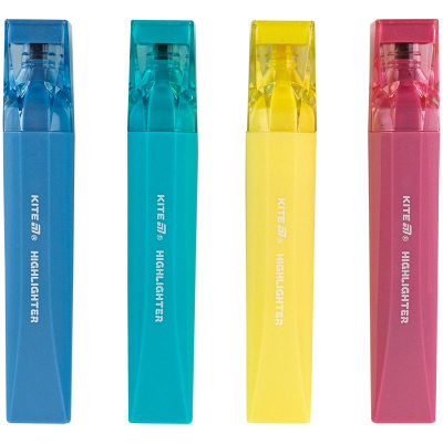 Маркер Highlighter, Kite Creative Trendy Colors, набір 4-х Kite K24-1144-4