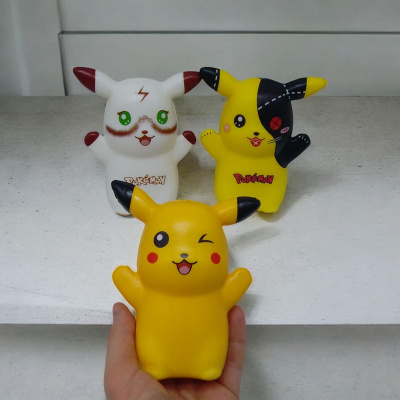 Сквіш-антистрес аніме Покемон Пікачу, жовтий+синій MIC KA-23-1544