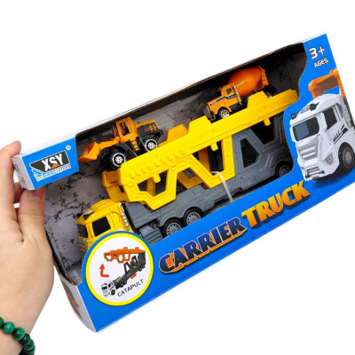 Автовоз з машинками в коробці 2014-1P р.31*15*10см xinshengya toys 2014-1P