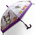 Парасолька “Sanrio” (висота - 66 см; діаметр - 81 см) фіолетовий MIC C66370