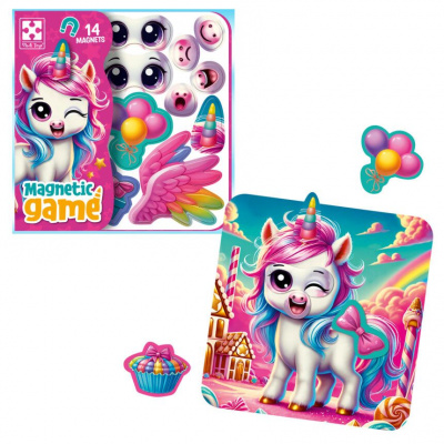 Гра розвиваюча Vladi Toys магнітна Емоції Єдиноріжки (укр) Vladi Toys VT3220-01